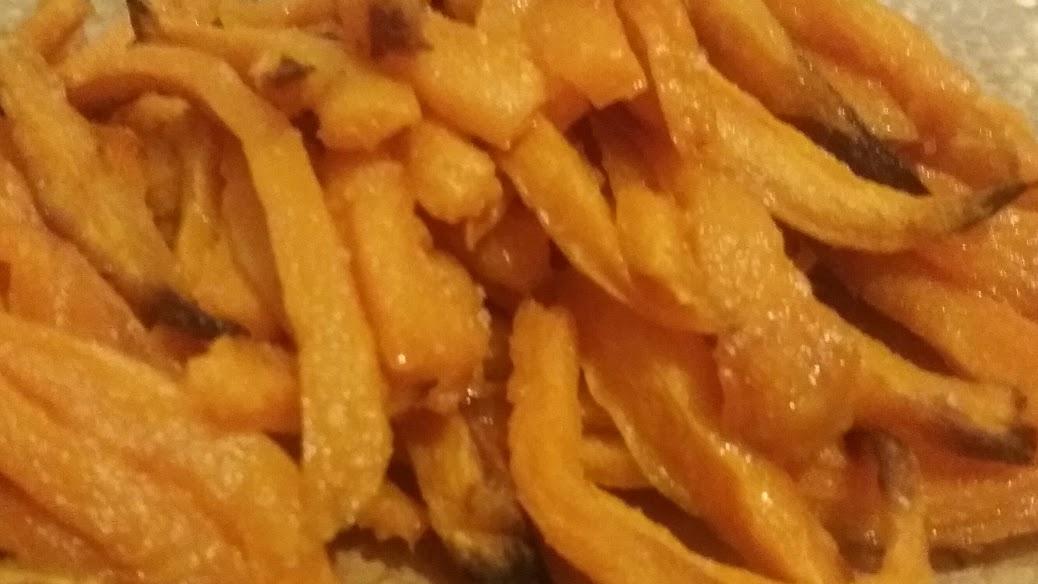 Frites de patates douces